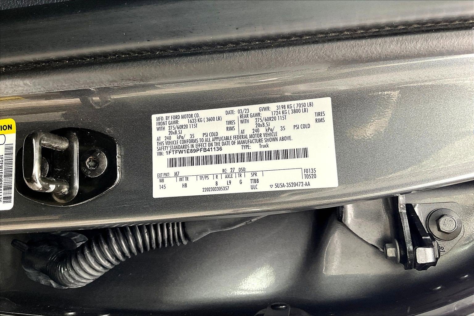 Used 2023 Ford F150 Lariat w/ Equipment Group 502A High AWD/4WD image 33