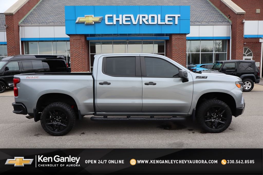 Used 2024 Chevrolet Silverado 1500 Custom Trail Boss w/ LPO, Dark Essentials Package