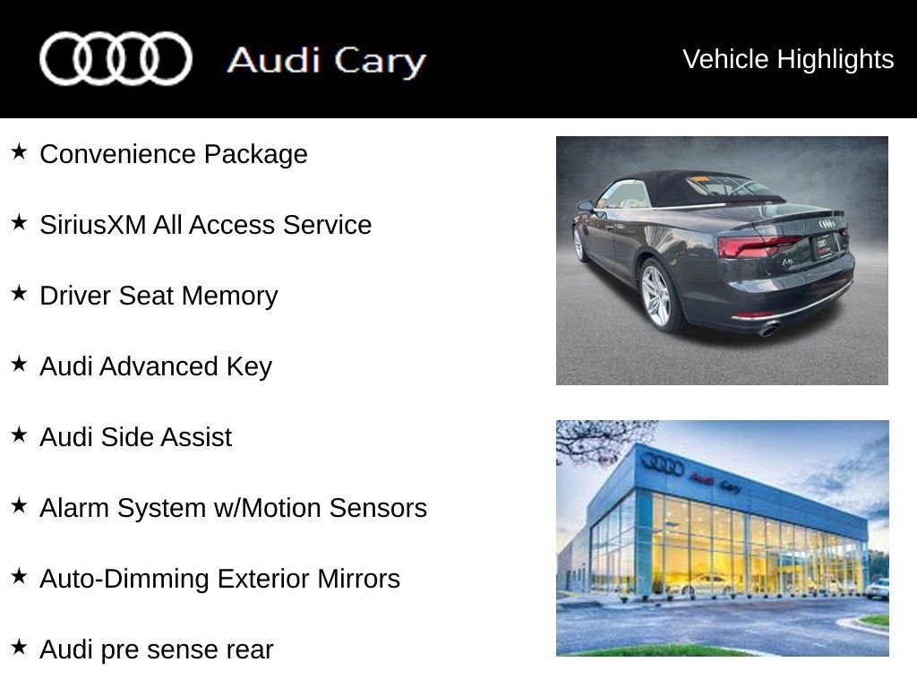 Used 2019 Audi A5 2.0T Premium w/ Convenience Package image 3