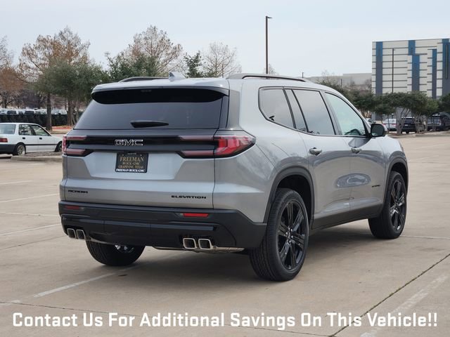 New 2026 GMC Acadia Elevation w/ Black Edition FWD image 3