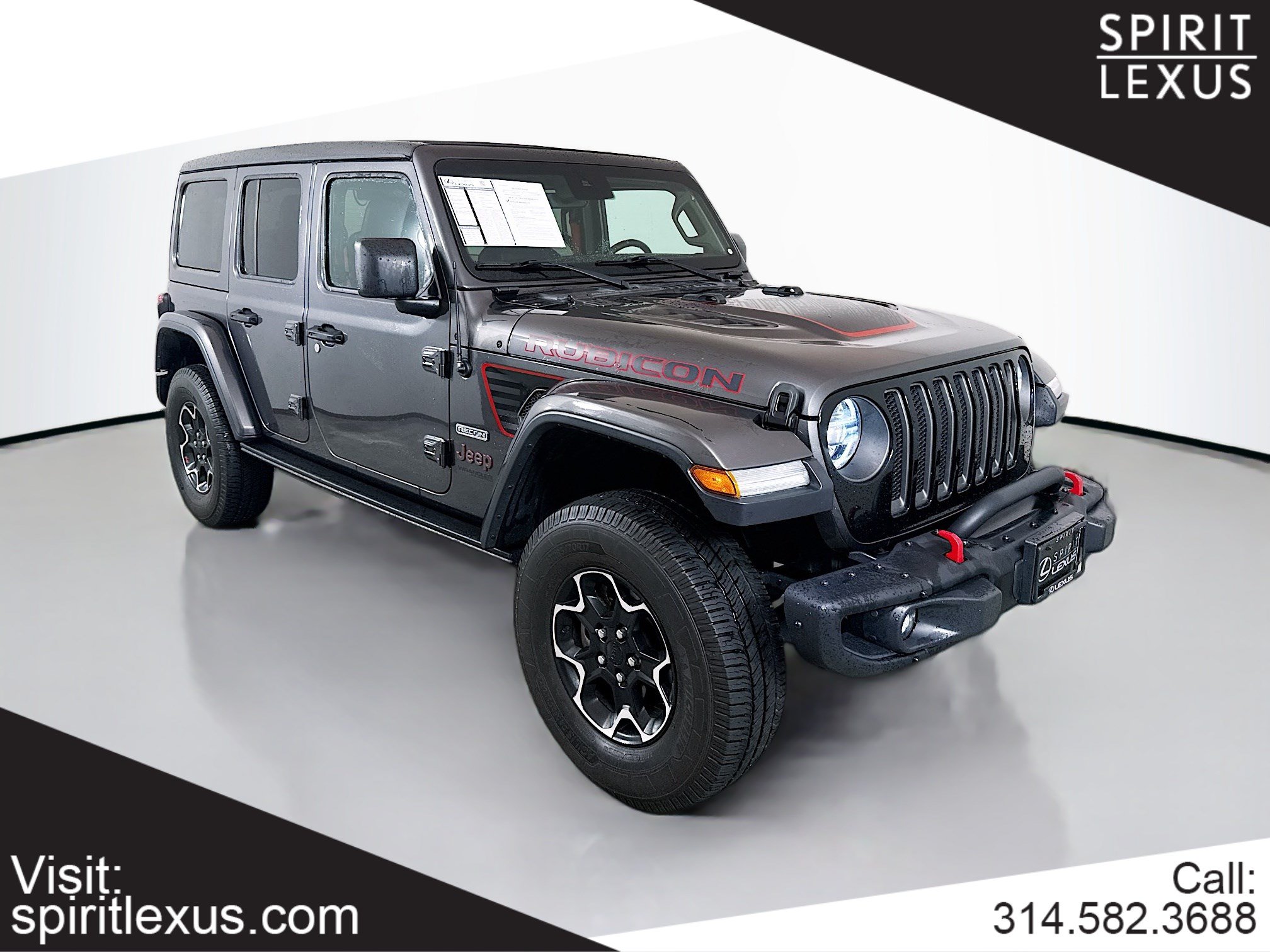 Used 2020 Jeep Wrangler Unlimited Rubicon w/ Quick Order Package 28Y Recon AWD/4WD image 1