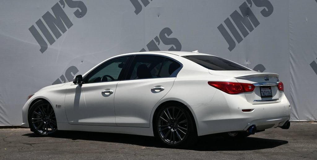 Used 2016 INFINITI Q50 Red Sport 400 RWD image 7