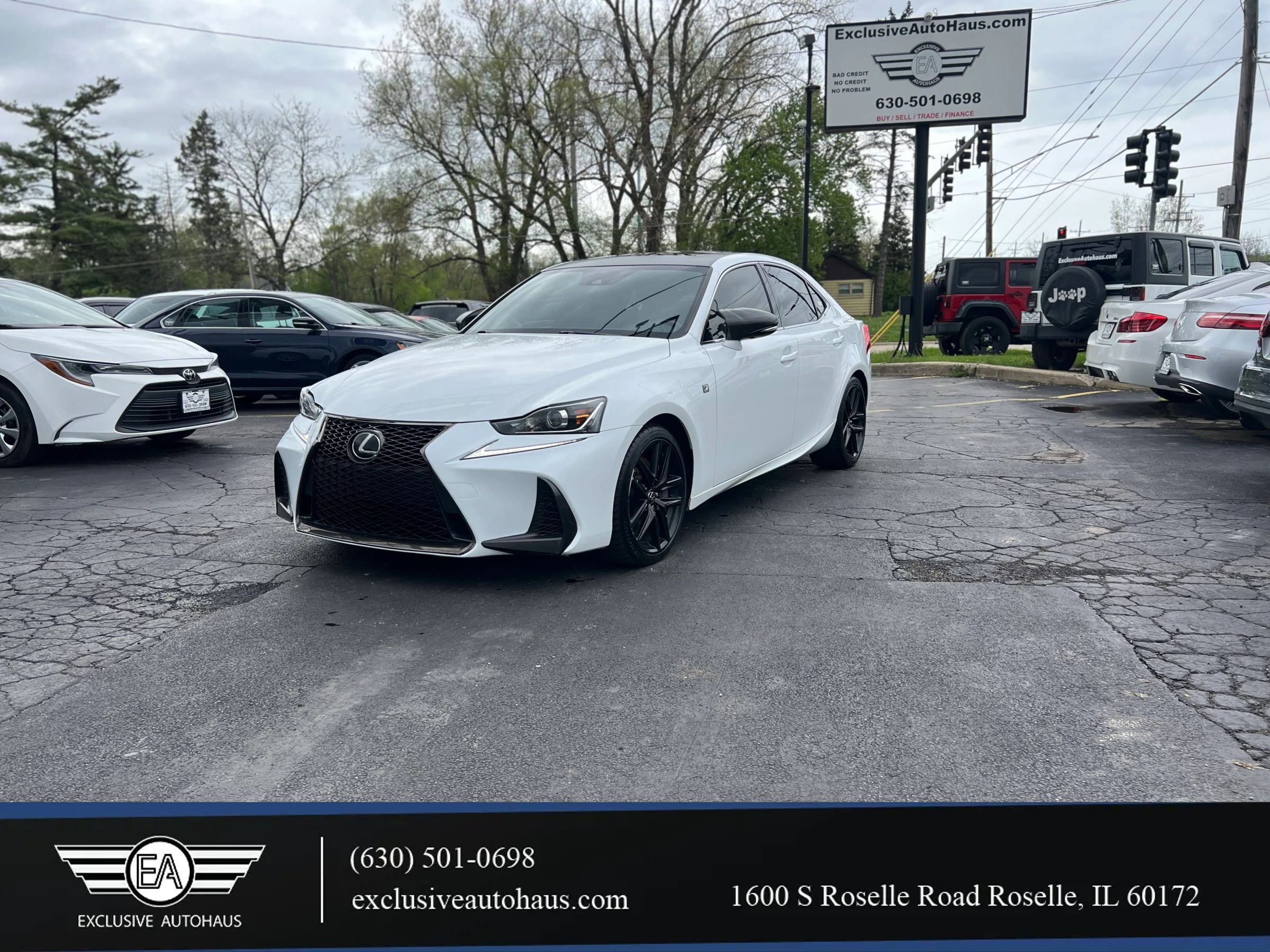 Used 2017 Lexus IS 300 F Sport w/ F Sport Package AWD/4WD image 1