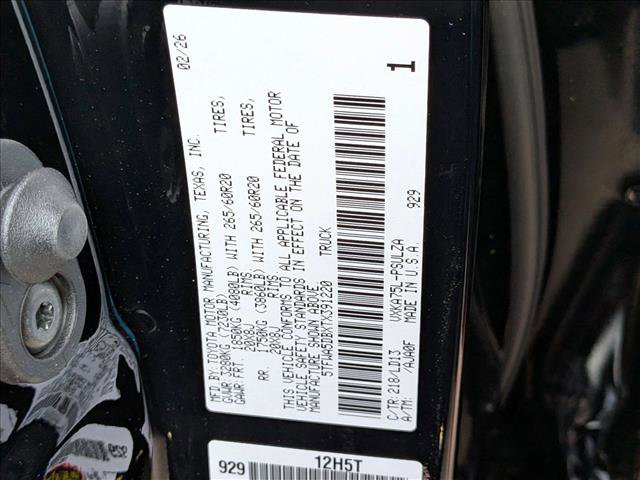 New 2026 Toyota Tundra Limited image 16