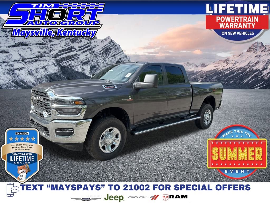 New 2025 RAM 2500 Tradesman w/ Chrome Appearance Group