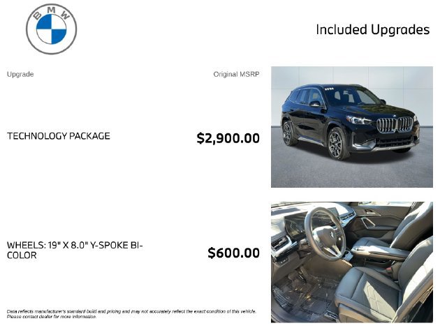 Used 2026 BMW X1 xDrive28i w/ Technology Package AWD/4WD image 3