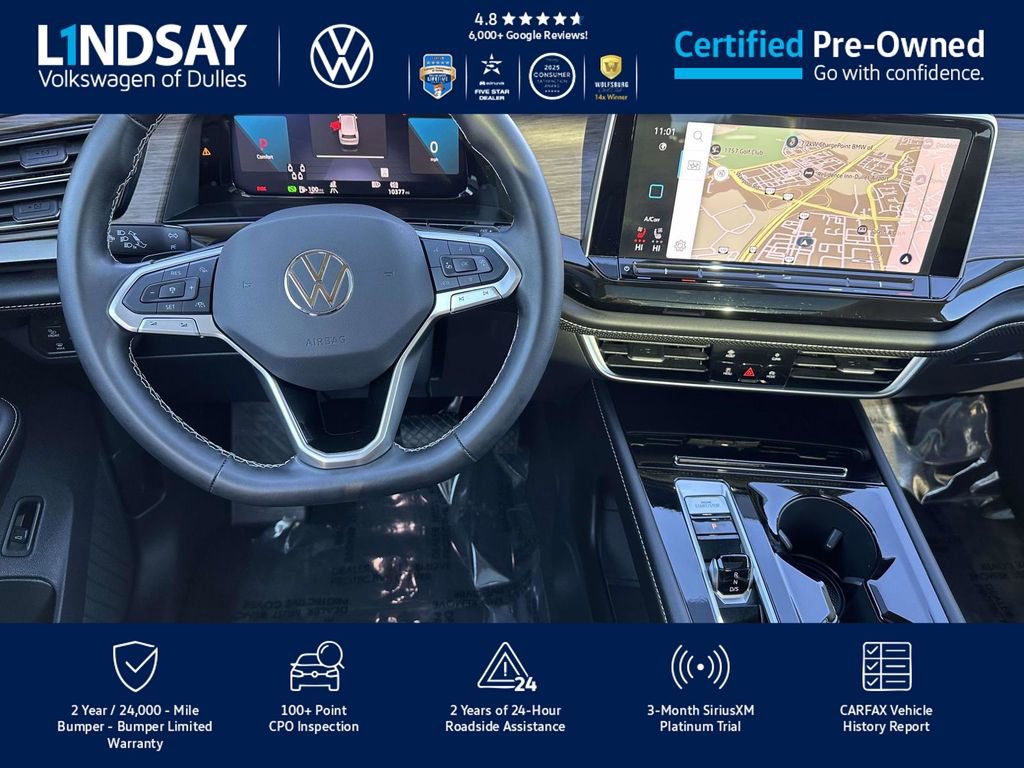 Certified 2025 Volkswagen Atlas SEL image 10