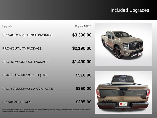 Used 2021 Nissan Titan PRO-4X w/ Pro-4x Convenience Package image 5