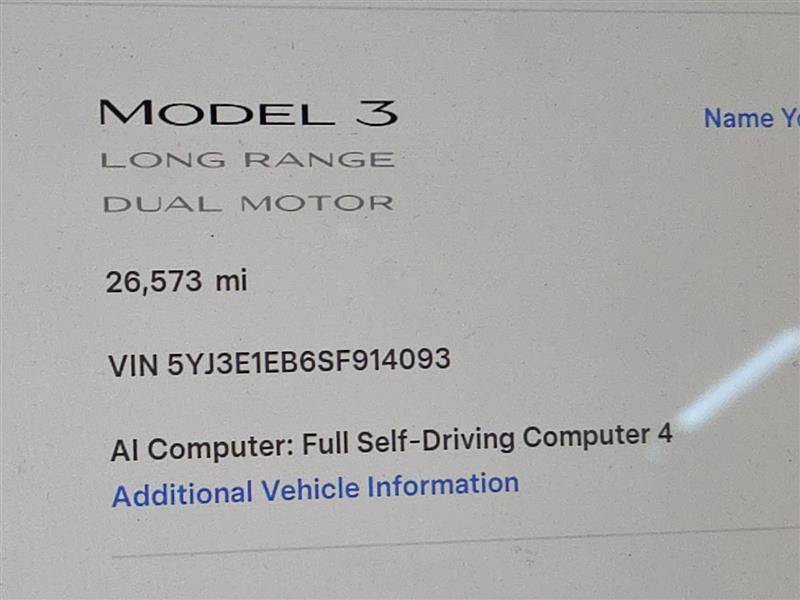 Used 2025 Tesla Model 3 Long Range AWD/4WD image 8