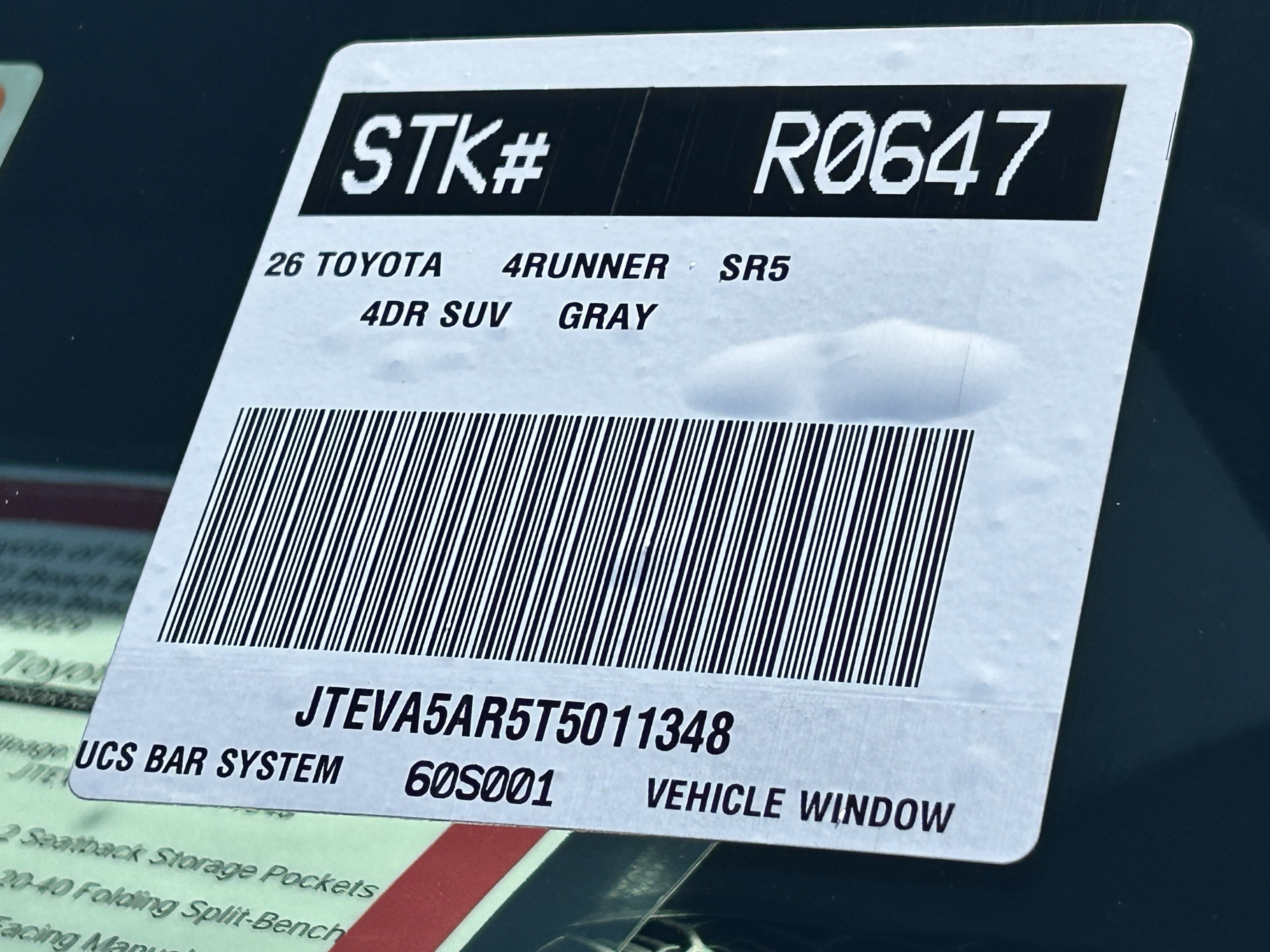 Certified 2026 Toyota 4Runner SR5 RWD image 33
