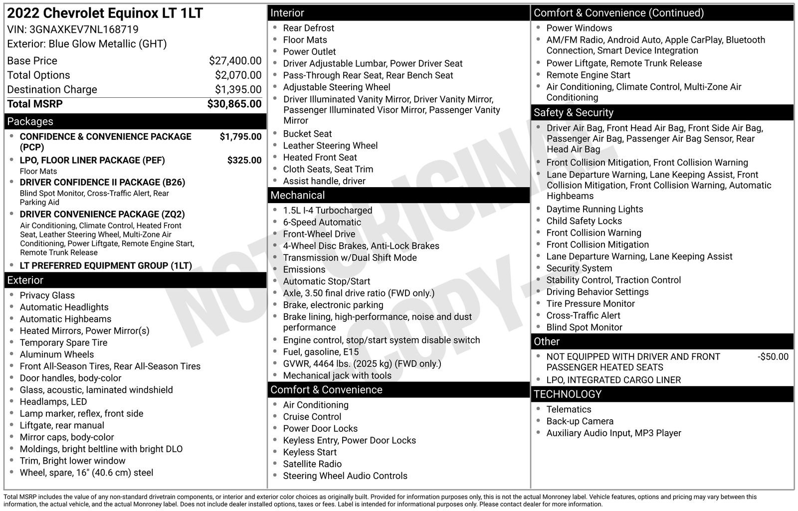 Used 2022 Chevrolet Equinox LT FWD image 8