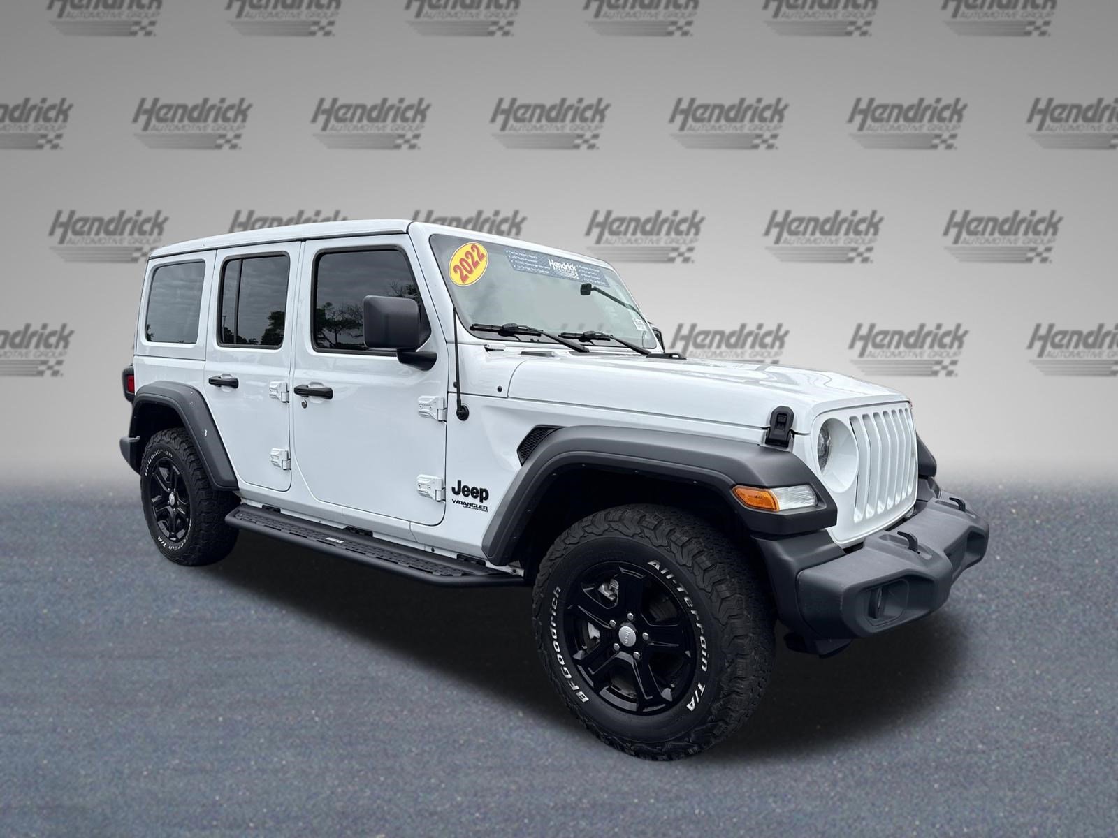 Used 2022 Jeep Wrangler Unlimited Sport w/ Sun And Sound Package AWD/4WD image 2