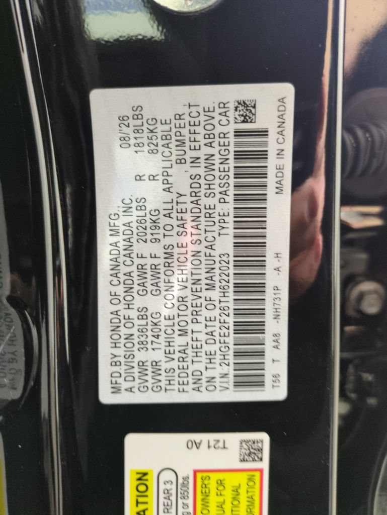 New 2026 Honda Civic LX image 28