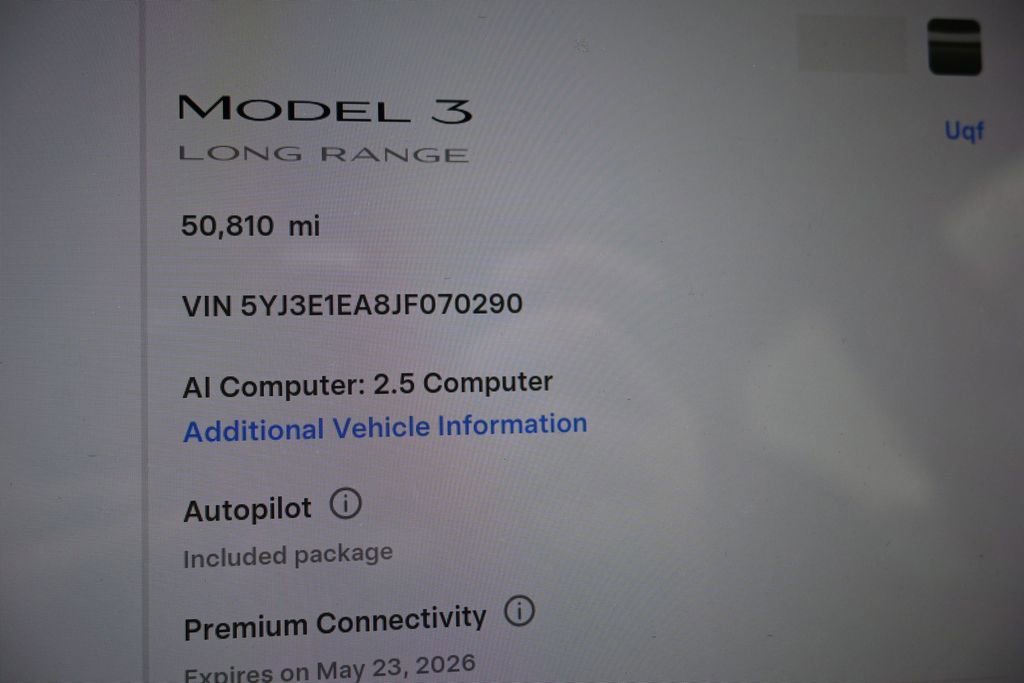 Used 2018 Tesla Model 3 Long Range RWD image 22
