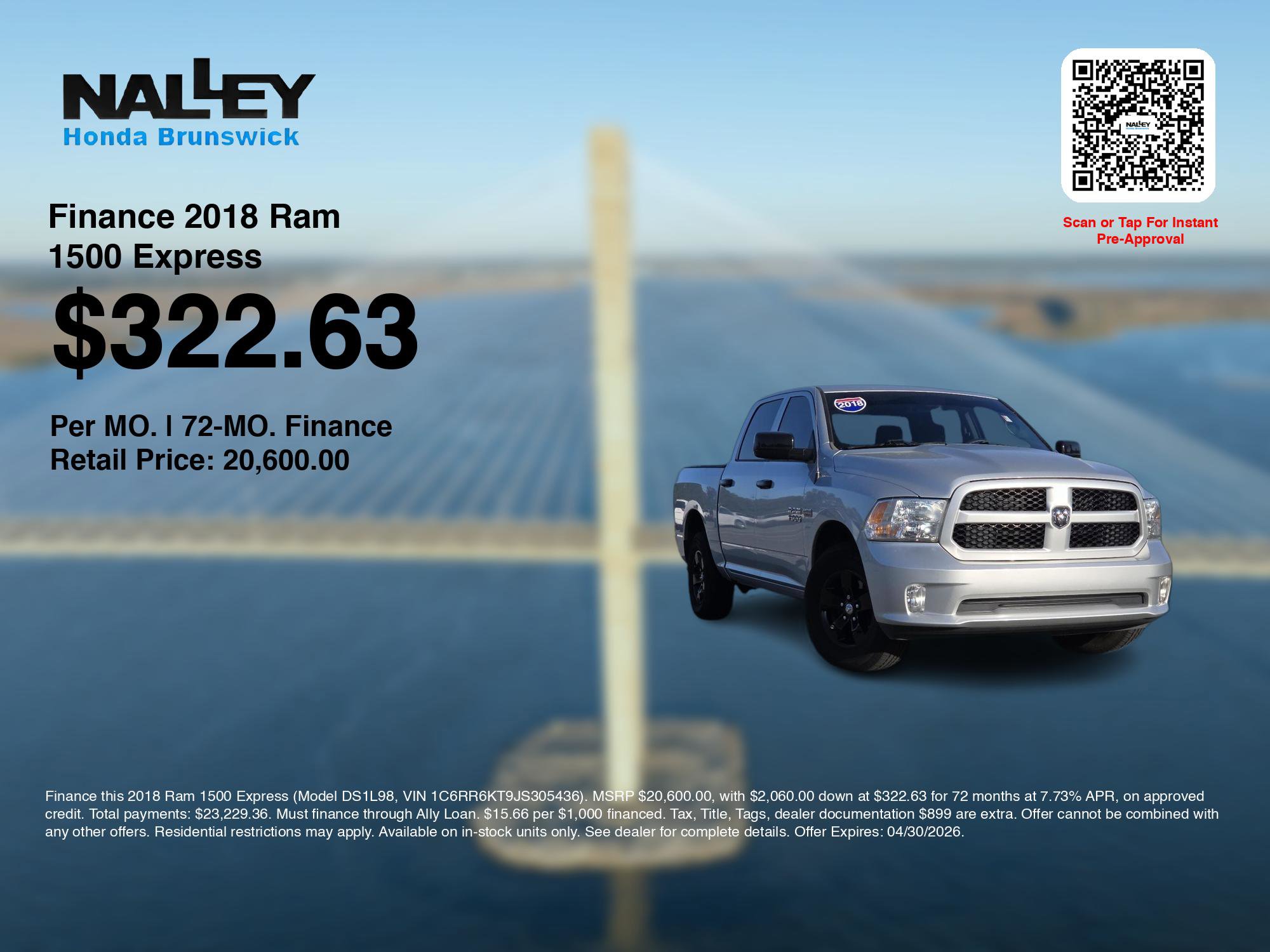 Used 2018 RAM 1500 Express image 3