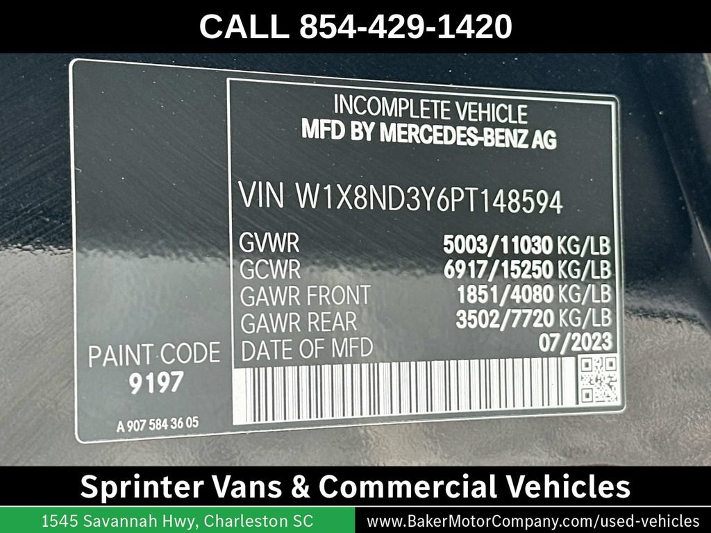Used 2023 Mercedes-Benz Sprinter 3500 image 35