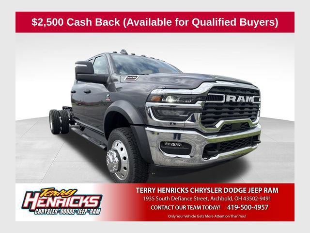 New 2026 RAM 5500 Tradesman w/ Chrome Appearance Group