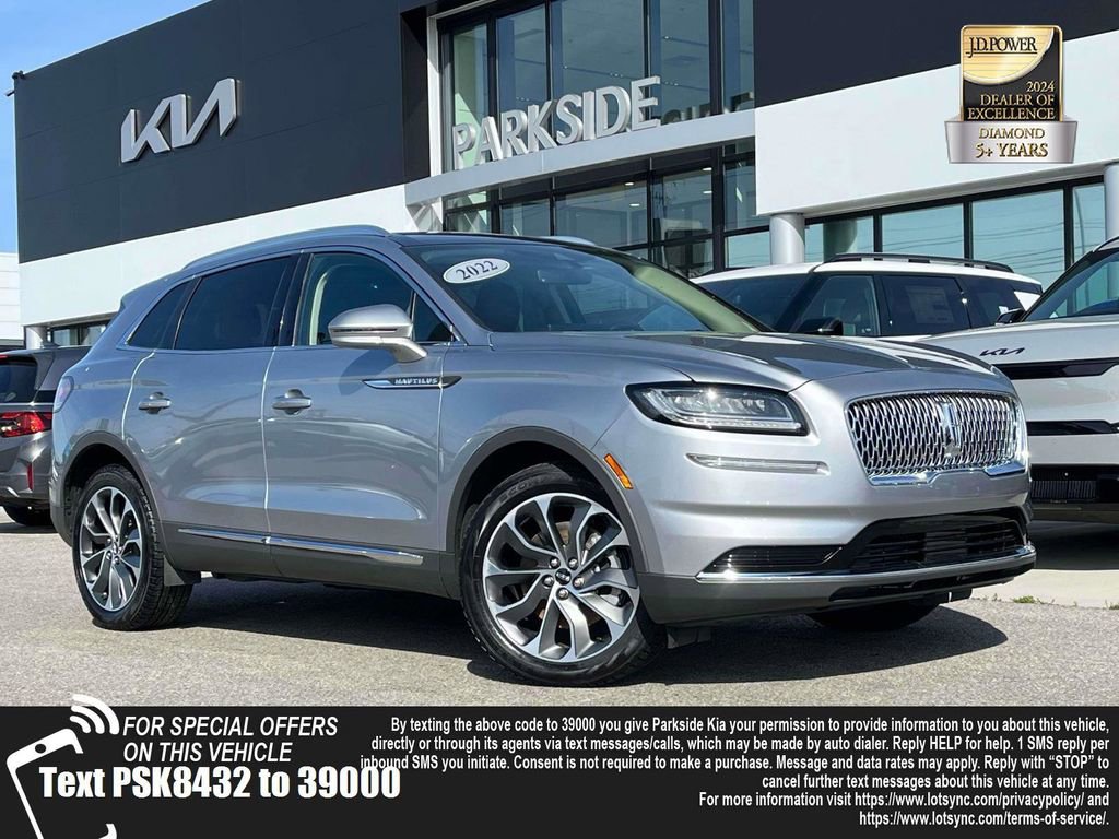 Used 2022 Lincoln Nautilus Reserve w/ Luxury Package