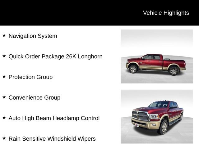 Used 2015 RAM 2500 Longhorn w/ Convenience Group image 3