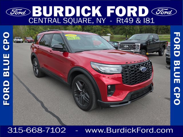 Certified 2025 Ford Explorer ST-Line w/ ST-Line Street Pack AWD/4WD image 1
