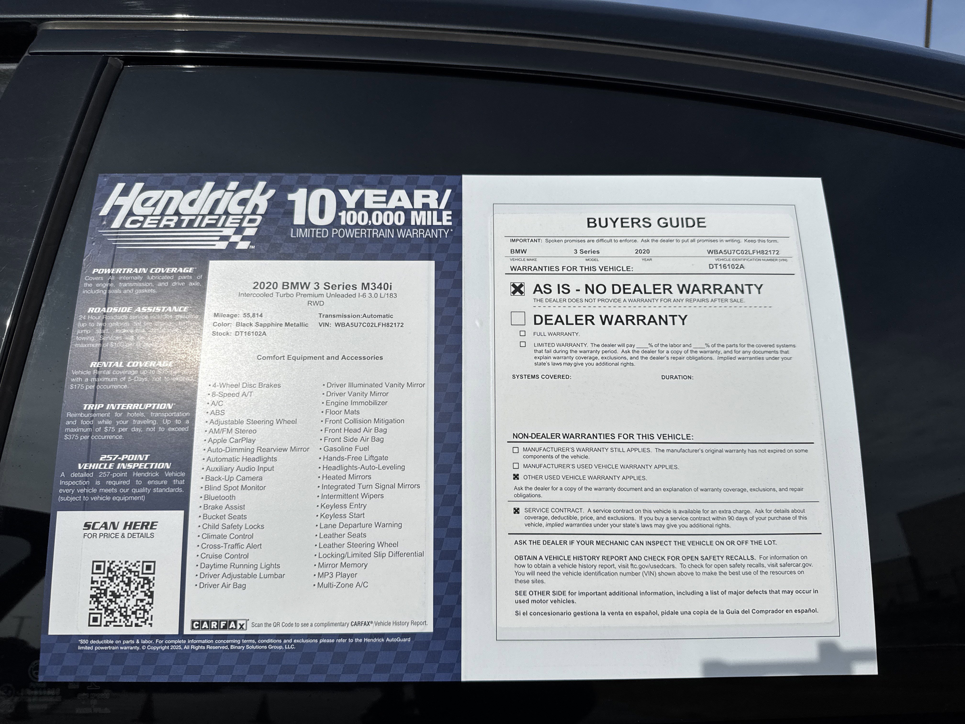 Used 2020 BMW M340i w/ Driving Assistance Package image 36