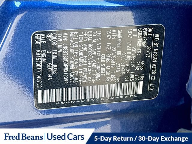 Used 2023 Nissan Rogue Platinum AWD/4WD image 41