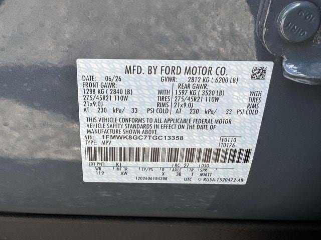 New 2026 Ford Explorer ST w/ Sun And Sound Package AWD/4WD image 56