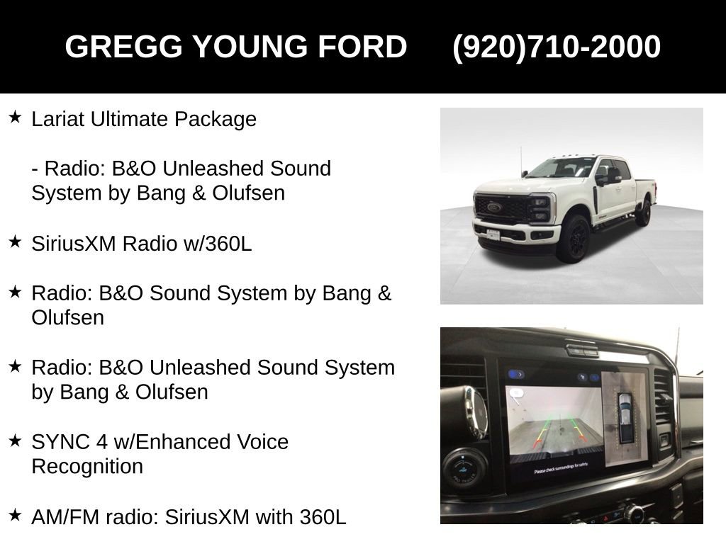 New 2025 Ford F250 Lariat w/ Lariat Ultimate Package image 24