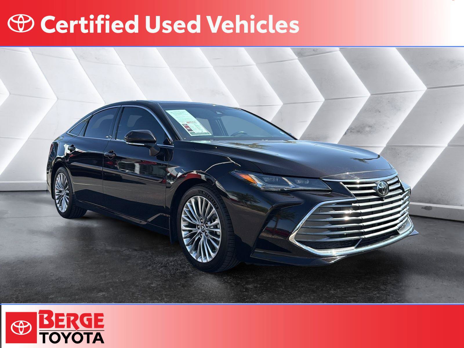Certified 2019 Toyota Avalon Limited w/ Advanced Safety Package