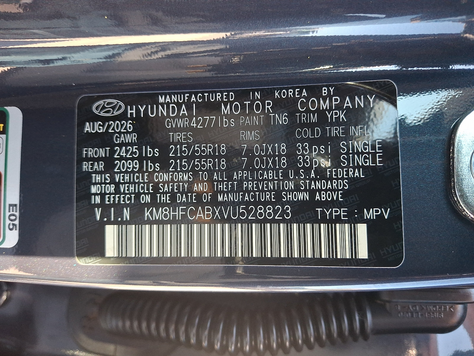 New 2027 Hyundai Kona SEL Sport AWD/4WD image 14