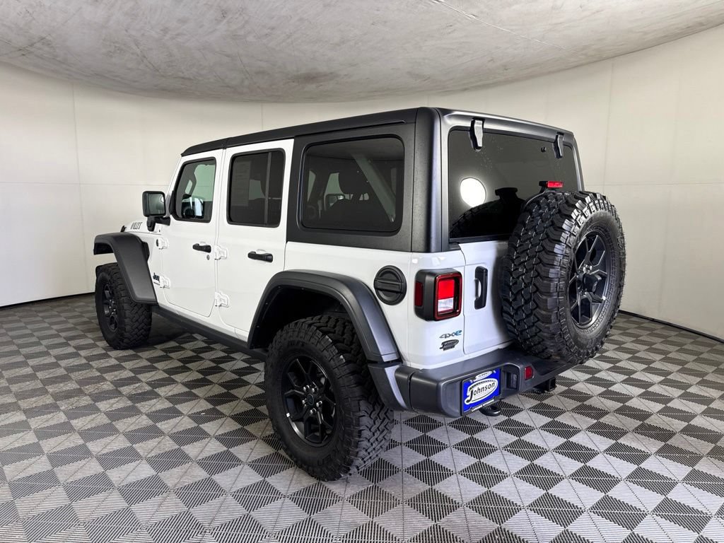 Certified 2025 Jeep Wrangler Unlimited Sport S 4xe AWD/4WD image 8