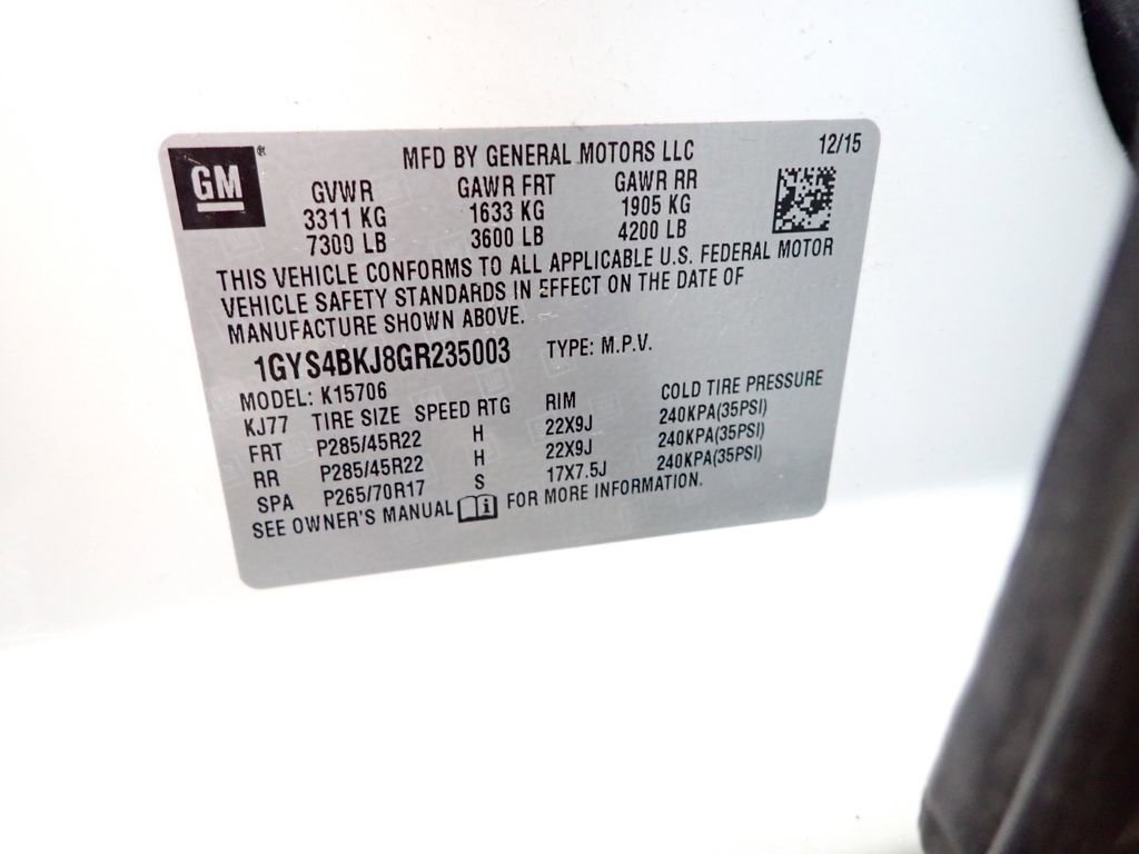 Used 2016 Cadillac Escalade Luxury image 45