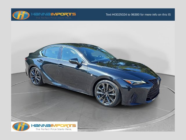 Used 2023 Lexus IS 350 F Sport w/ Memory Package RWD image 1
