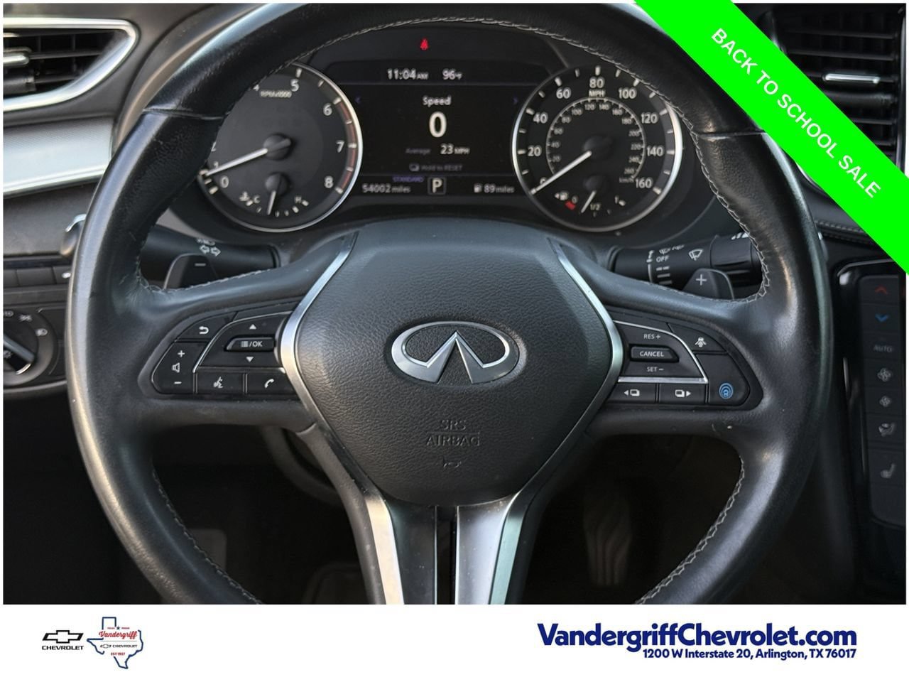 Used 2021 INFINITI QX50 Luxe w/ Appearance Package AWD/4WD image 12