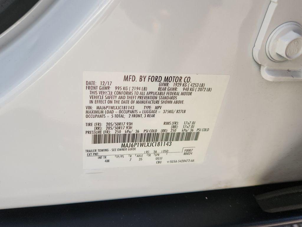 Used 2018 Ford EcoSport Titanium image 20