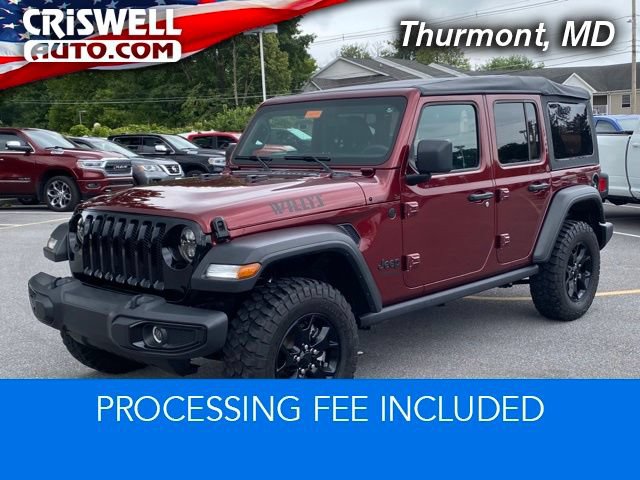 Used 2021 Jeep Wrangler Unlimited Sport AWD/4WD image 1