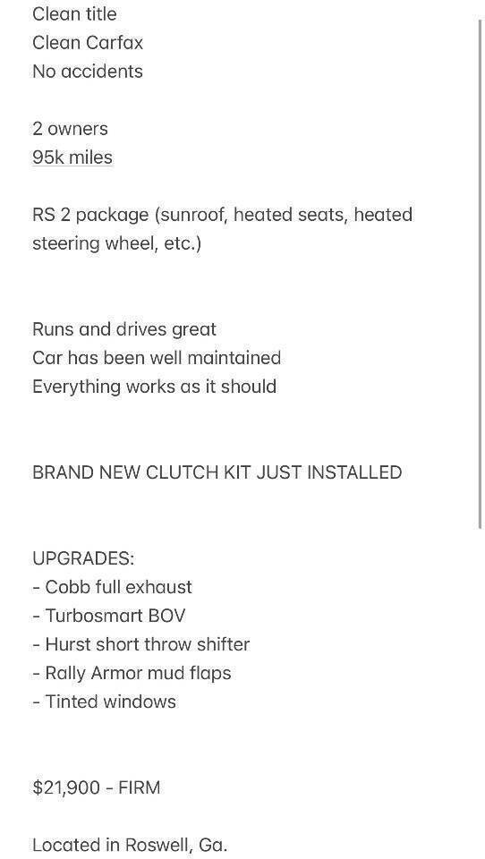 Used 2016 Ford Focus RS image 10