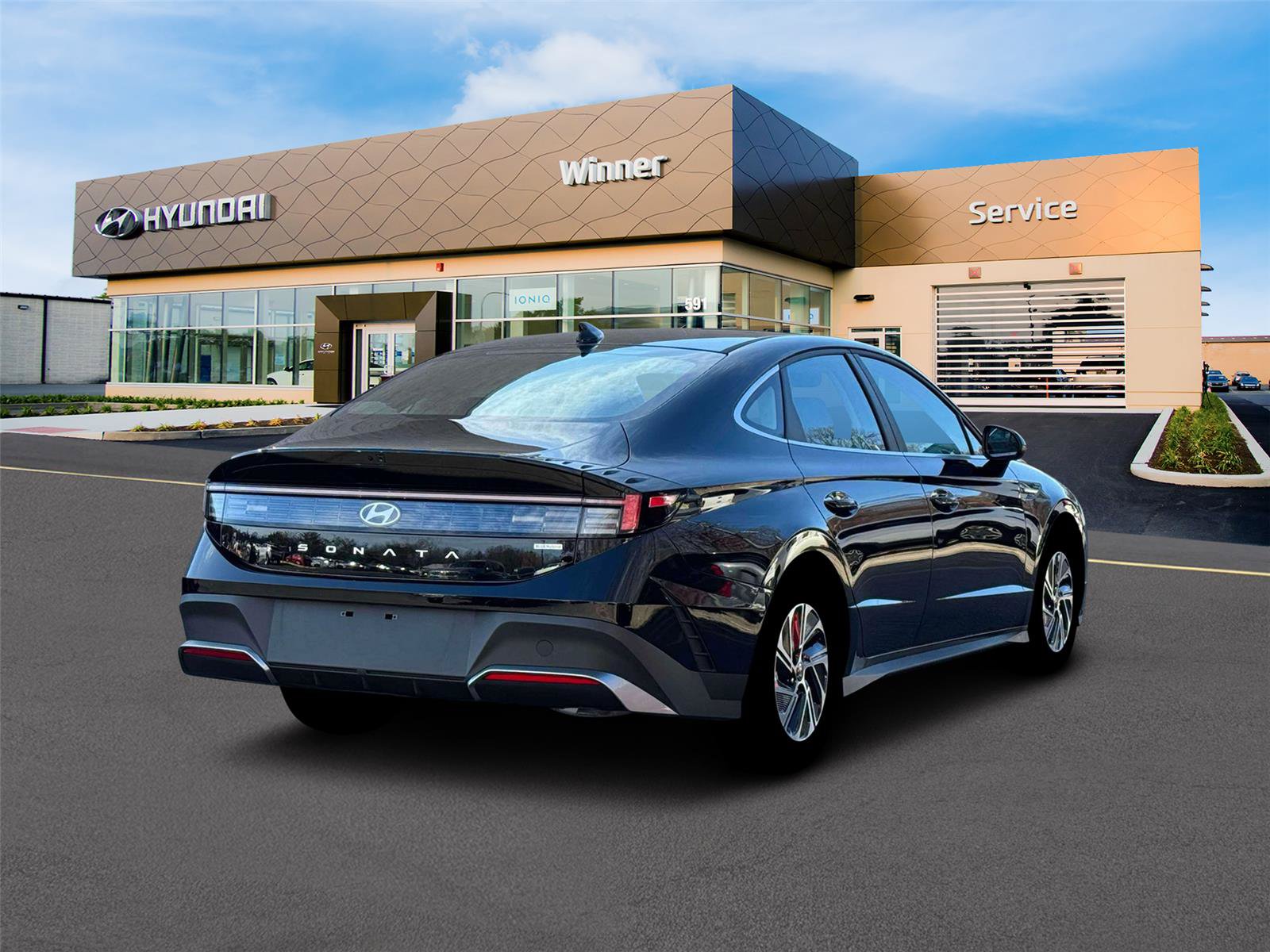 New 2026 Hyundai Sonata Blue FWD image 8