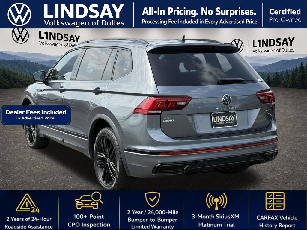 Certified 2022 Volkswagen Tiguan SE R-Line AWD/4WD image 5