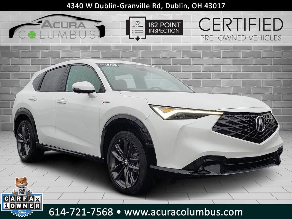 Certified 2025 Acura ADX A-Spec