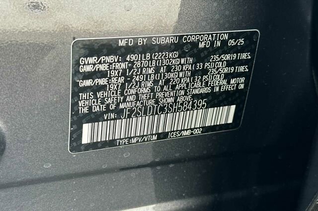 New 2025 Subaru Forester Touring w/ Protection Package image 36