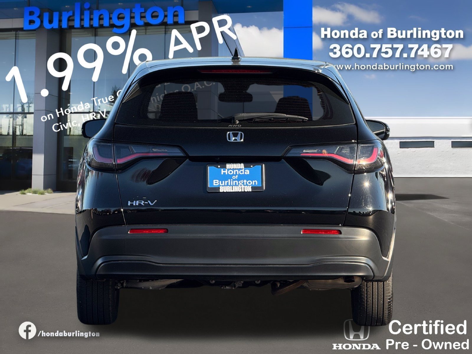 Certified 2025 Honda HR-V LX image 6