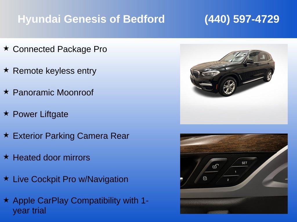 Used 2020 BMW X3 xDrive30i image 7