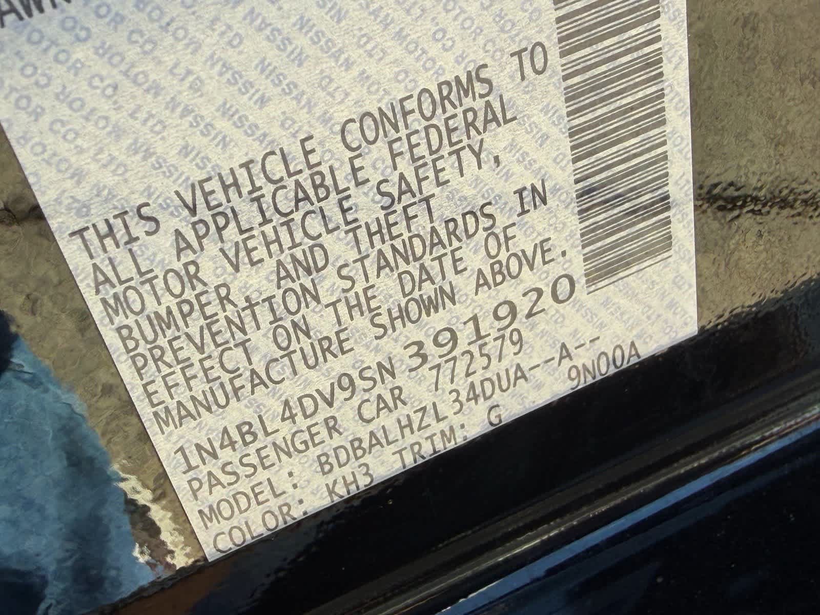 Certified 2025 Nissan Altima 2.5 SV FWD image 31