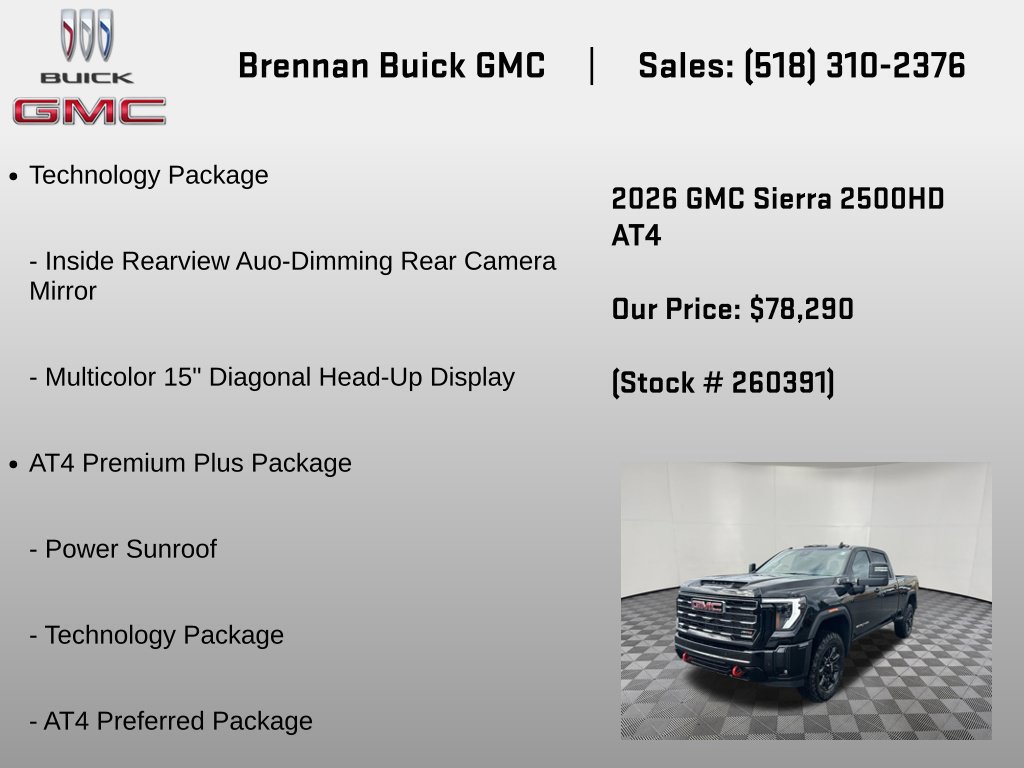 New 2026 GMC Sierra 2500 AT4 w/ AT4 Premium Plus Package AWD/4WD image 6