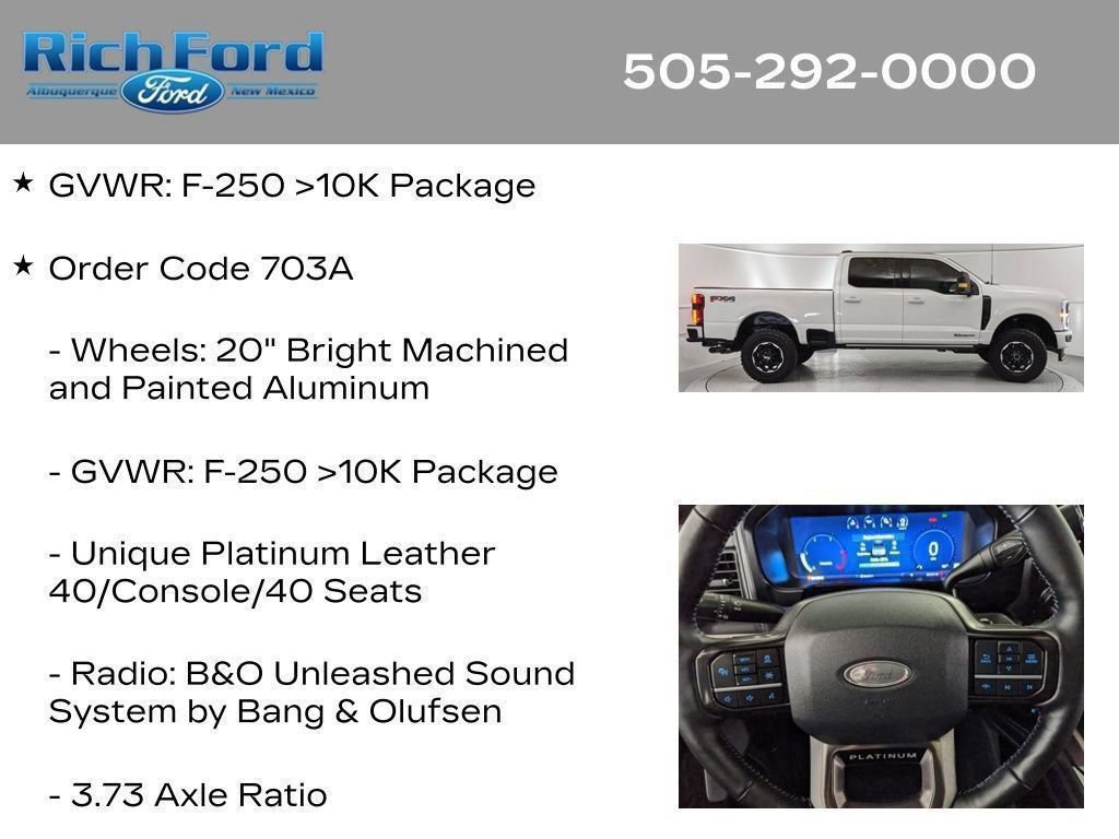 Used 2026 Ford F250 Platinum AWD/4WD image 26