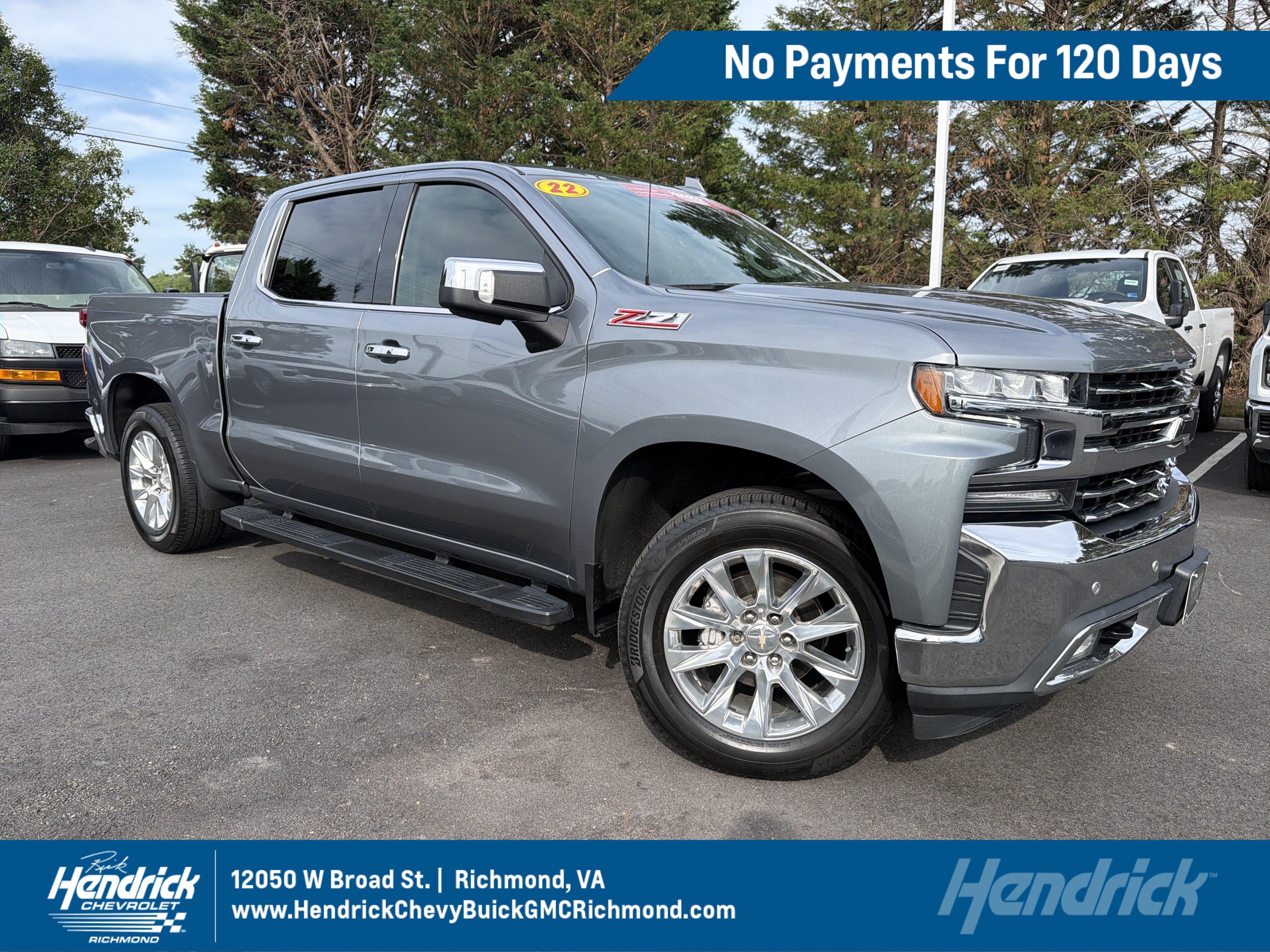 Used 2022 Chevrolet Silverado 1500 LTZ w/ LTZ Premium Package AWD/4WD image 1