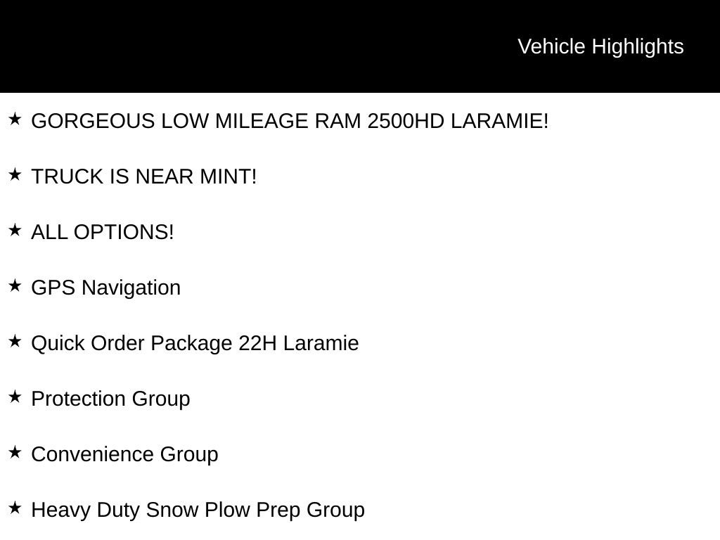 Used 2016 RAM 2500 Laramie w/ Convenience Group image 5