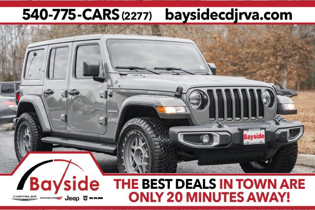 Used 2018 Jeep Wrangler Unlimited Sahara w/ Dual Top Group image 1