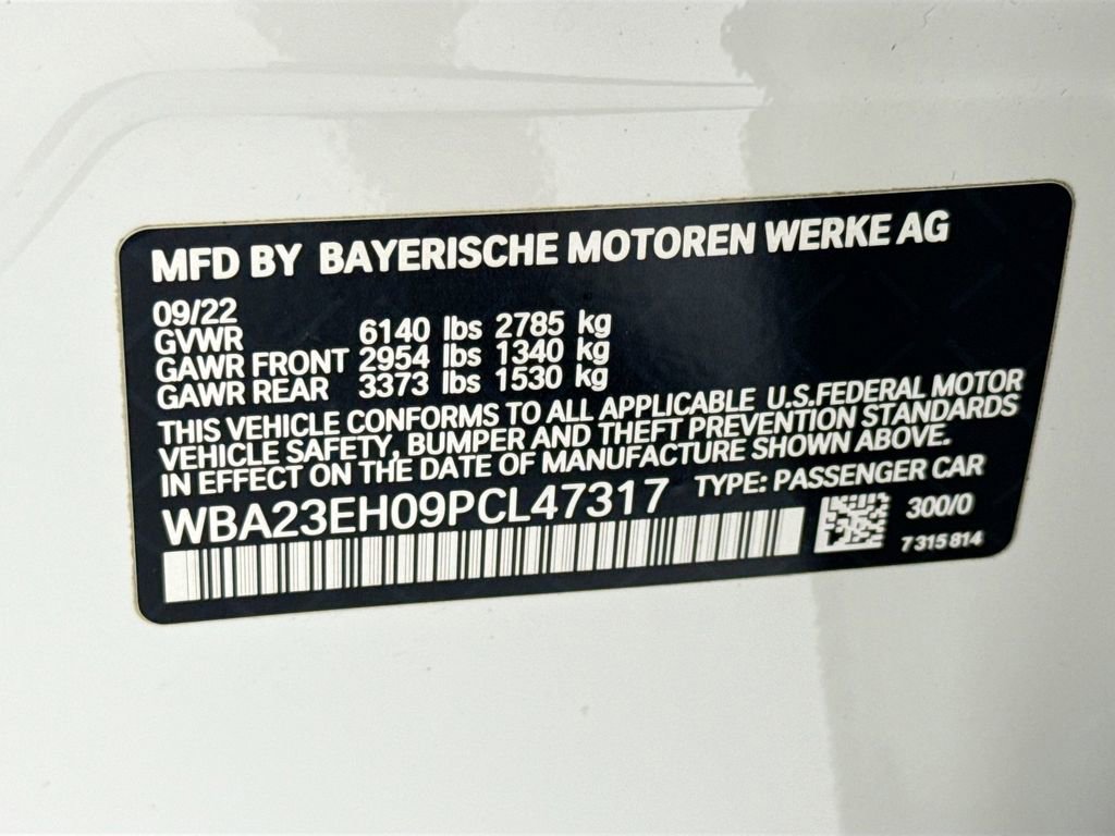 Certified 2023 BMW 740i RWD image 33